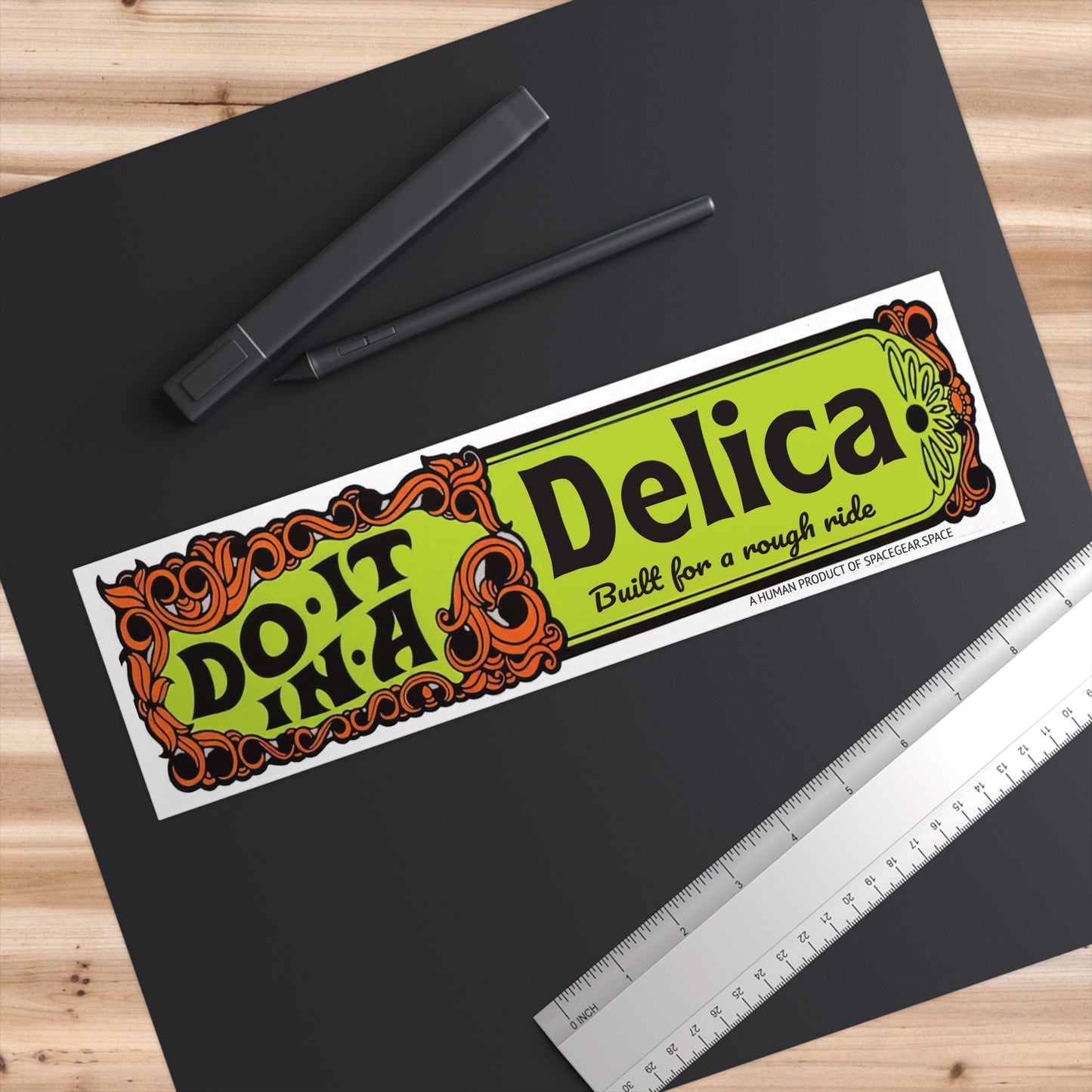 Do It In A Delica Bumper Sticker
